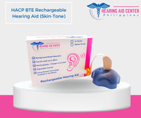 Thumbnail for BTE Rechargeable Hearing Aid (Skin-Tone)